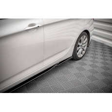 Maxton Design difuzory pod boční prahy pro Hyundai i40 Mk1, černý lesklý plast ABS