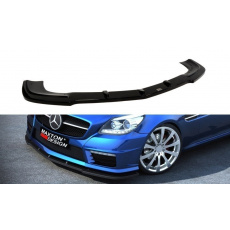 Maxton Design spoiler pod přední nárazník pro Mercedes SLK R 172, černý lesklý plast ABS