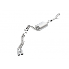 Borla Cat-Back výfukový systém "S-Type" pro Cadillac Escalade 6,2l V8 s automatickou převodovkou, 4-dvéř., r.v. 2015-2020 Borla Cat-Back výfukový systém "S-Type" pro Cadillac Escalade 6,2l V8 s automatickou převodovkou, 4-dvéř., r.v. 2015-2020