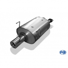 Fox Sportauspuff koncový tlumič výfuku s koncovkou 1x90 Typ 13 pro Honda Civic IV 1991-1995 s motorem EG3, EG4, EK3 Fox Sportauspuff koncový tlumič výfuku s koncovkou 1x90 Typ 13 pro Honda Civic IV 1991-1995 s motorem EG3, EG4, EK3