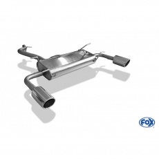 Fox Sportauspuff koncový tlumič výfuku s koncovkou 1x100 Typ 16 na obou stranách pro Subaru Impreza GT7 2016- s motorem 2.0 Fox Sportauspuff koncový tlumič výfuku s koncovkou 1x100 Typ 16 na obou stranách pro Subaru Impreza GT7 2016- s motorem 2.0