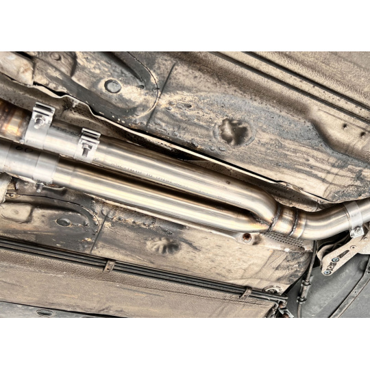 Fox Sportauspuff spojovací trubka pro Audi S4 B5 s motorem 2.7