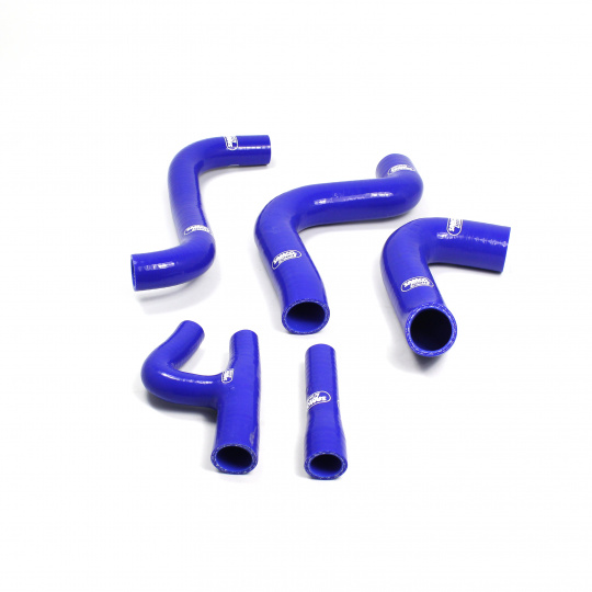Samco Sport 5-dílná sada silikonových hadic pro vedení chladicí kapaliny pro Volkswagen Golf GTI Mk1 1982 - 1983 1800, barva: modrá