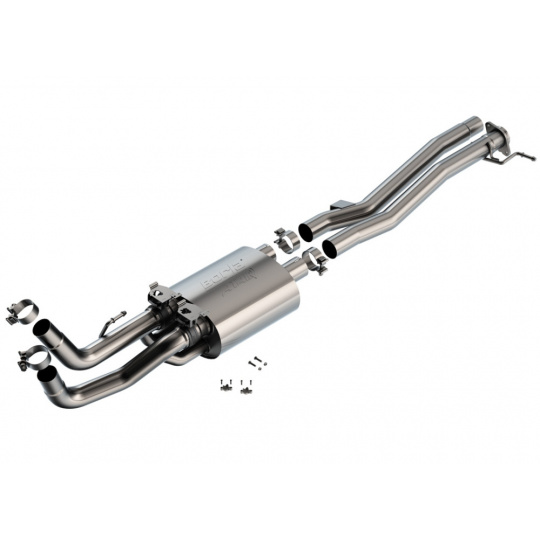 Borla středový díl výfukového systému "ATAK" pro Ford Ranger Raptor 3.0L V6, automat, 4WD, 4 dveř., kabina s krátkou korbou (5') 128,7'' rozvor, r.v. 2024-2025 Borla středový díl výfukového systému "ATAK" pro Ford Ranger Raptor 3.0L V6, automat, 4WD, 4 dveř., kabina s krátkou korbou (5') 128,7'' rozvor, r.v. 2024-2025