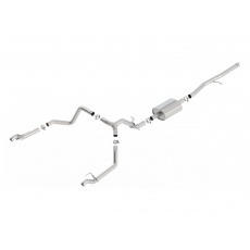 Borla Cat-Back výfukový systém "S-Type" pro GMC Sierra 1500 5,3l V8 s aut. převodovkou, 2WD/AWD, EC/SB 78,8", CC/SHB 69,3", r.v. 2019-2020, vč. Trail Boss Borla Cat-Back výfukový systém "S-Type" pro GMC Sierra 1500 5,3l V8 s aut. převodovkou, 2WD/AWD, EC/SB 78,8", CC/SHB 69,3", r.v. 2019-2020, vč. Trail Boss