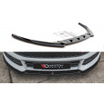 Maxton Design spoiler pod přední nárazník ver.5 pro Ford Focus ST Mk3 Facelift, carbon-Look