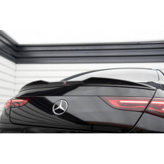 Maxton Design prodloužení spoileru 3d pro Mercedes CLA C118 Standard, černý lesklý plast ABS, Coupe