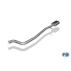 Fox Sportauspuff přední díl s tlumičem pro Peugeot 406 406 Limousine, Coupe s motorem 1.6, 1.8