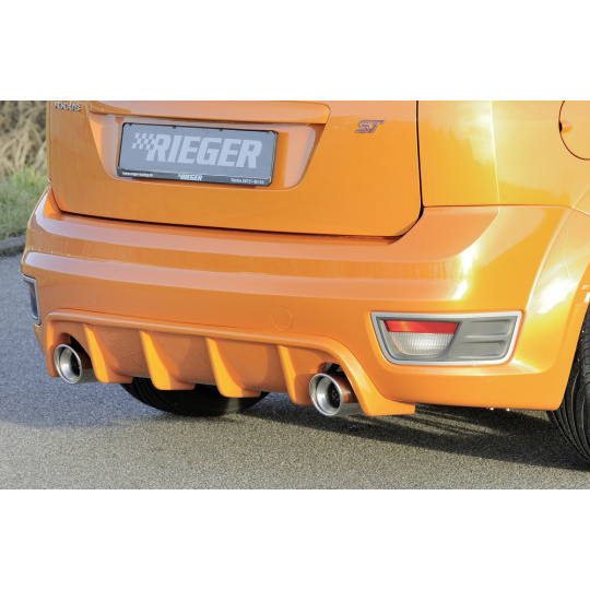 Rieger vložka zadního nárazníku pro Ford Focus 2 ST 3-dvéř., 5-dvéř. před faceliftem, plast ABS bez povrchové úpravy