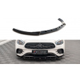 Maxton Design spoiler pod přední nárazník ver.2 pro Mercedes třída E W213 FL/AMG-Line/Sedan, carbon-Look