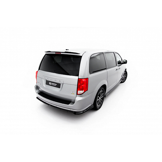 Maxton Design prodloužení spoileru pro Dodge Grand Caravan Mk5 Facelift, černý lesklý plast ABS Maxton Design prodloužení spoileru pro Dodge Grand Caravan Mk5 Facelift, černý lesklý plast ABS