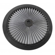 K&N univerzální X-Stream filtr s vnějším průměrem 356 mm a výškou 25 mm, šedo-černý