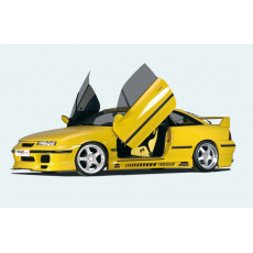 Rieger boční práh mont. strana pravá pro Opel Calibra A 3-dvéř., r.v. 03/90-, plast ABS bez povrchové úpravy, s prolisem, s prolisem a dvěma výřezy