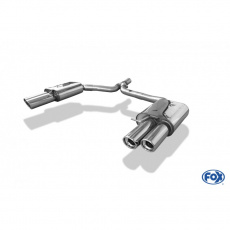 Fox Sportauspuff koncový tlumič výfuku s koncovkou 2x90 Typ 17 na obou stranách pro Audi A5 Coupe 2007- s motorem 1.8 TFSI, 2.0 TDI