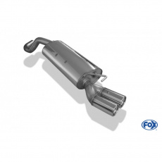Fox Sportauspuff koncový tlumič výfuku s koncovkou 2x76 Typ 13 pro Volkswagen Beetle 1C, 9C, 1Y s motorem 1.6, 1.8, 1.8 T, 1.9 TDI Fox Sportauspuff koncový tlumič výfuku s koncovkou 2x76 Typ 13 pro Volkswagen Beetle 1C, 9C, 1Y s motorem 1.6, 1.8, 1.8 T, 1.9 TDI