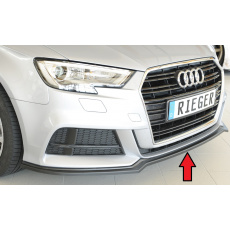 Rieger lipa pod přední nárazník pro Audi A3 S3 8V 3-dvéř. (hatchback 8V1), 5-dvéř. (sportback 8VA) po faceliftu, 09/16-, plast ABS bez povrchové úpravy Rieger lipa pod přední nárazník pro Audi A3 S3 8V 3-dvéř. (hatchback 8V1), 5-dvéř. (sportback 8VA) po faceliftu, 09/16-, plast ABS bez povrchové úpravy