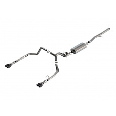 Borla Cat-Back výfukový systém "Touring" pro Chevrolet Silverado 1500 6.2L V8, automat, 2WD/4WD, EC s SB (6'7") 147.4" WB/ CC s SB (5'10") 147.4" WB, typ koncovek: karbonové Borla Cat-Back výfukový systém "Touring" pro Chevrolet Silverado 1500 6.2L V8, automat, 2WD/4WD, EC s SB (6'7") 147.4" WB/ CC s SB (5'10") 147.4" WB, typ koncovek: karbonové