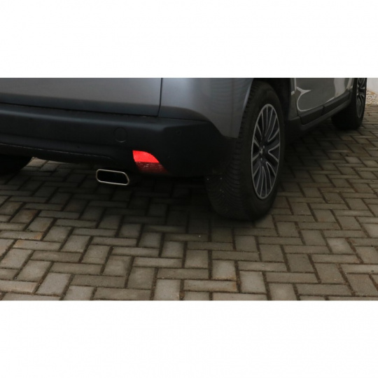 Fox Sportauspuff koncový tlumič výfuku s koncovkou 145x65 Typ 59 pro Peugeot 2008 2013- s motorem 1.2