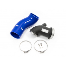 Forge Motorsport zvětšený vstup do turba pro Cupra Ateca s platformou MQB EVO a turbodmychadlem Continental, r.v 2021-, barva hadice: modrá Forge Motorsport zvětšený vstup do turba pro Cupra Ateca s platformou MQB EVO a turbodmychadlem Continental, r.v 2021-, barva hadice: modrá