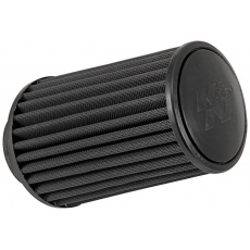 K&N univerzální kulatý zkosený filtr se vstupem 89 mm a výškou 222 mm, gumový vrchlík