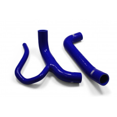 Samco Sport 2-dílná sada silikonových hadic pro vedení chladicí kapaliny pro Dodge Charger 2016 Hellcat, barva: modrá