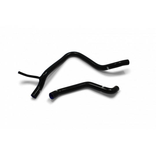 Samco Sport 2-dílná sada silikonových hadic pro vedení chladicí kapaliny pro Saab 900 1988 - 1994 Turbo 16v 900 Convertible bez klimatizace, barva: modrá