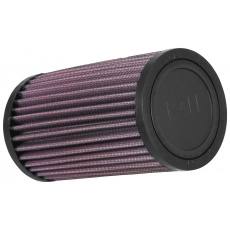 K&N univerzální kulatý filtr se vstupem 52 mm a výškou 152 mm, gumový vrchlík