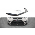 Maxton Design spoiler pod přední nárazník pro Seat Ibiza Mk5, carbon-Look