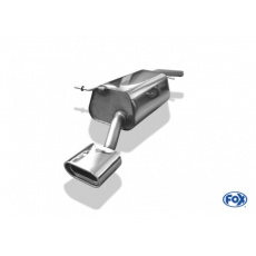 Fox Sportauspuff koncový tlumič výfuku s koncovkou 160x80 Typ 53 pro Volkswagen Caddy s motorem 1.2, 1.4, 1.6, 2.0, 2.0 SDI Fox Sportauspuff koncový tlumič výfuku s koncovkou 160x80 Typ 53 pro Volkswagen Caddy s motorem 1.2, 1.4, 1.6, 2.0, 2.0 SDI