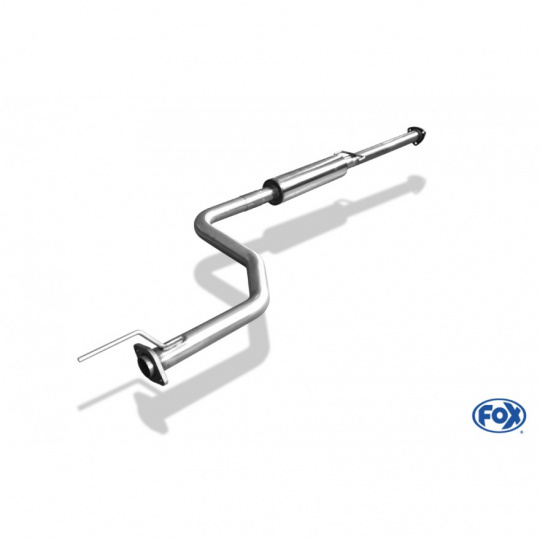 Fox Sportauspuff přední díl s tlumičem pro Honda Integra Type R s motorem 1.8 (DC2)