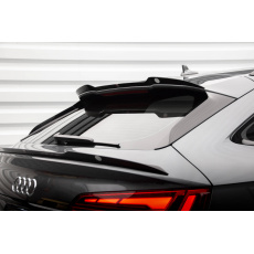 Maxton Design horní prodloužení spoileru pro Audi SQ5 Mk2 Facelift, černý lesklý plast ABS, Sportback