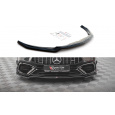Maxton Design spoiler pod přední nárazník ver.3 pro Mercedes CLA C118/AMG 45, carbon-Look