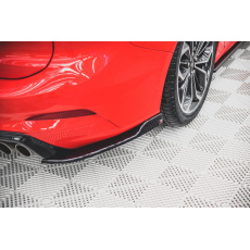 Maxton Design boční difuzory pod zadní nárazník ver.4 pro Ford Focus Mk4, černý lesklý plast ABS