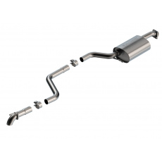 Borla Cat-Back výfukový systém "S-Type" pro Suzuki Jimny 1,4l 4WD, 2-dvéř., aut./man. převodovka, jednoduchá koncovka směřující dolů, r.v. 2018-2023 Borla Cat-Back výfukový systém "S-Type" pro Suzuki Jimny 1,4l 4WD, 2-dvéř., aut./man. převodovka, jednoduchá koncovka směřující dolů, r.v. 2018-2023