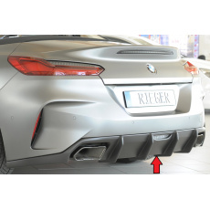 Rieger vložka zadního nárazníku pro BMW Z4 G29, G4Z roadster, plast ABS bez povrchové úpravy Rieger vložka zadního nárazníku pro BMW Z4 G29, G4Z roadster, plast ABS bez povrchové úpravy