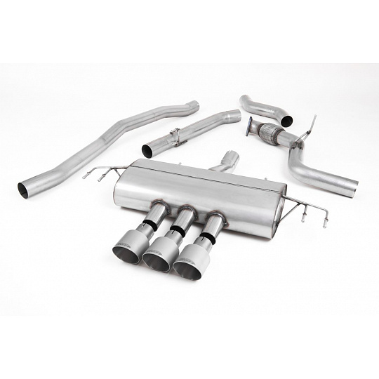 Milltek Sport výfukový systém cat-back bez rezonátoru (hlasitější) - Type-R Style pro Honda Civic FK7 1.5T Si 5-dvéř Hatch (bez OPF/GPF) 2015-2024, GT-100 titanové koncovky Milltek Sport výfukový systém cat-back bez rezonátoru (hlasitější) - Type-R Style pro Honda Civic FK7 1.5T Si 5-dvéř Hatch (bez OPF/GPF) 2015-2024, GT-100 titanové koncovky