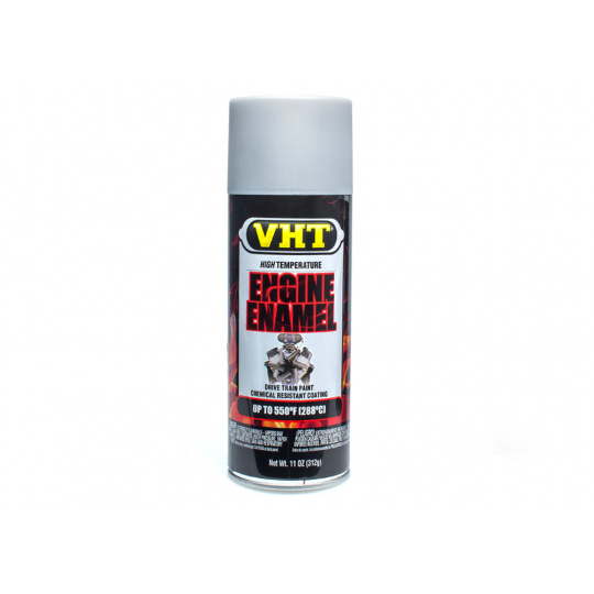 VHT Engine Enamel barva na motory do teploty až 288°C, barva: Nu-Cast Aluminium