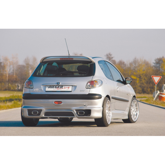 Rieger boční práh mont. strana pravá pro Peugeot 206 convertible CC, sedan, r.v. 09/98-05/06, plast ABS bez povrchové úpravy Rieger boční práh mont. strana pravá pro Peugeot 206 convertible CC, sedan, r.v. 09/98-05/06, plast ABS bez povrchové úpravy