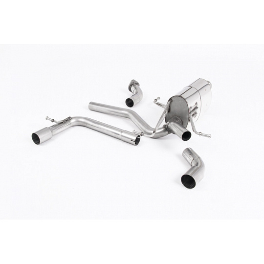 Milltek Sport Front Pipe-back Axle back pro Suzuki Swift Sport 1.4 BoosterJet (mimo Hybrid, bez GPF/OPF) 2017-2024, GT-115 titanové koncovky Milltek Sport Front Pipe-back Axle back pro Suzuki Swift Sport 1.4 BoosterJet (mimo Hybrid, bez GPF/OPF) 2017-2024, GT-115 titanové koncovky