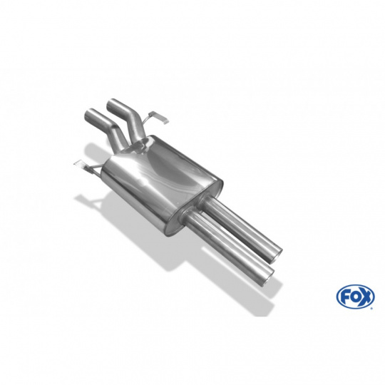 Fox Sportauspuff středový tlumič výfuku pro Audi A8 D2 s motorem 3.7