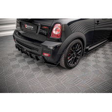 Maxton Design boční difuzory pod zadní nárazník ver.3 pro Mini Cooper R56 JCW, černý lesklý plast ABS