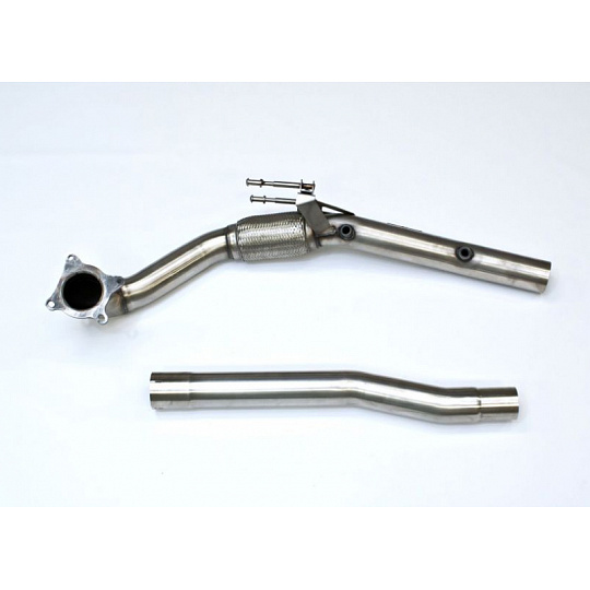 Milltek Sport downpipe s náhradou katalyzátoru pro Volkswagen Golf Mk5 GTi 2.0T FSI 2004-2009, pouze pro Milltek Sport cat-back systém Milltek Sport downpipe s náhradou katalyzátoru pro Volkswagen Golf Mk5 GTi 2.0T FSI 2004-2009, pouze pro Milltek Sport cat-back systém