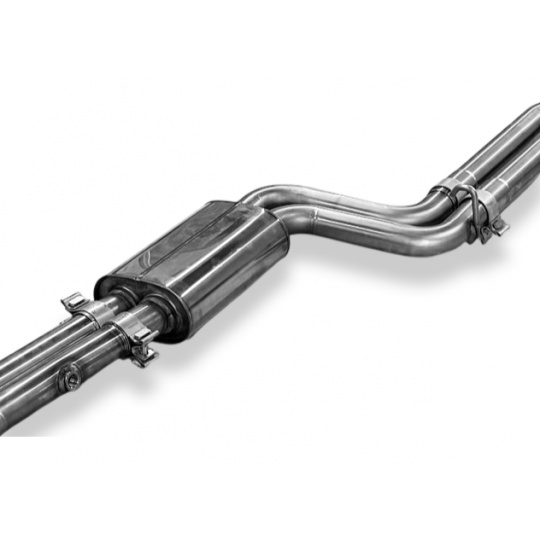 Fox Sportauspuff přední díl s tlumičem pro Mercedes třída E W123 s motorem 2.3, 2.7, pro 4- a 6válcové motory Fox Sportauspuff přední díl s tlumičem pro Mercedes třída E W123 s motorem 2.3, 2.7, pro 4- a 6válcové motory