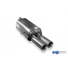 Fox Sportauspuff koncový tlumič výfuku s koncovkou 2x80 Typ 24 pro Volkswagen Sharan 7M 2000- s motorem 1.8 T, 2.8 V6 Fox Sportauspuff koncový tlumič výfuku s koncovkou 2x80 Typ 24 pro Volkswagen Sharan 7M 2000- s motorem 1.8 T, 2.8 V6