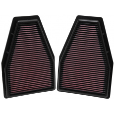 K&N sada sportovních vložek vzduchových filtrů pro Porsche 911 r.v. 2012 3.8L Benzin w/Panel Filter