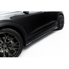 Maxton Design boční prahy pro Audi Q8 Mk 1 FL, materiál pravý karbon, S-Line