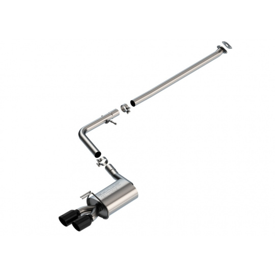 Borla Cat-Back výfukový systém "S-Type" pro Hyundai Sonata, 1,6L, Turbo, automat, FWD. 4-dveř., r.v. 2021-2023, typ koncovek: černé Borla Cat-Back výfukový systém "S-Type" pro Hyundai Sonata, 1,6L, Turbo, automat, FWD. 4-dveř., r.v. 2021-2023, typ koncovek: černé