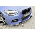 Rieger lipa pod přední nárazník pro BMW řada 1 F20, F21 sedan / 2-dvéř., sedan / 4-dvéř. před faceliftem, 09/11-03/2015, 09/12-03/2015, plast ABS s povrchovou úpravou Carbon-Look
