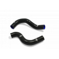 Samco Sport 2-dílná sada silikonových hadic pro vedení chladicí kapaliny pro Lancia Delta 1987 - 1989 Integrale 8V s katalyzátorem, barva: modrá