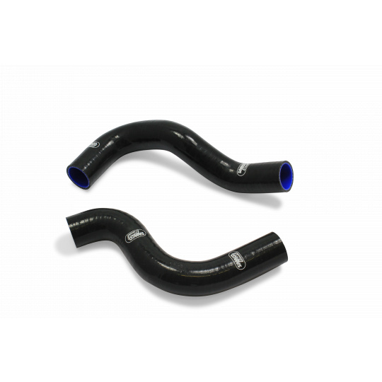 Samco Sport 2-dílná sada silikonových hadic pro vedení chladicí kapaliny pro Lancia Delta 1987 - 1989 Integrale 8V s katalyzátorem, barva: modrá